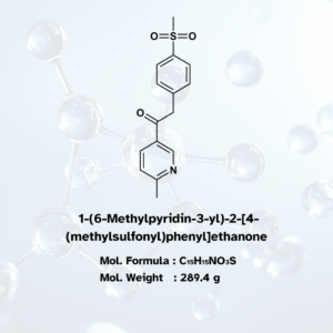 1-(6-Methylpyridin-3-yl)-2-[4-(methylsulfonyl)phenyl]ethanone