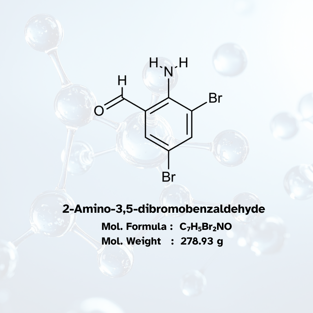 2-Amino-3,5-dibromobenzaldehyde