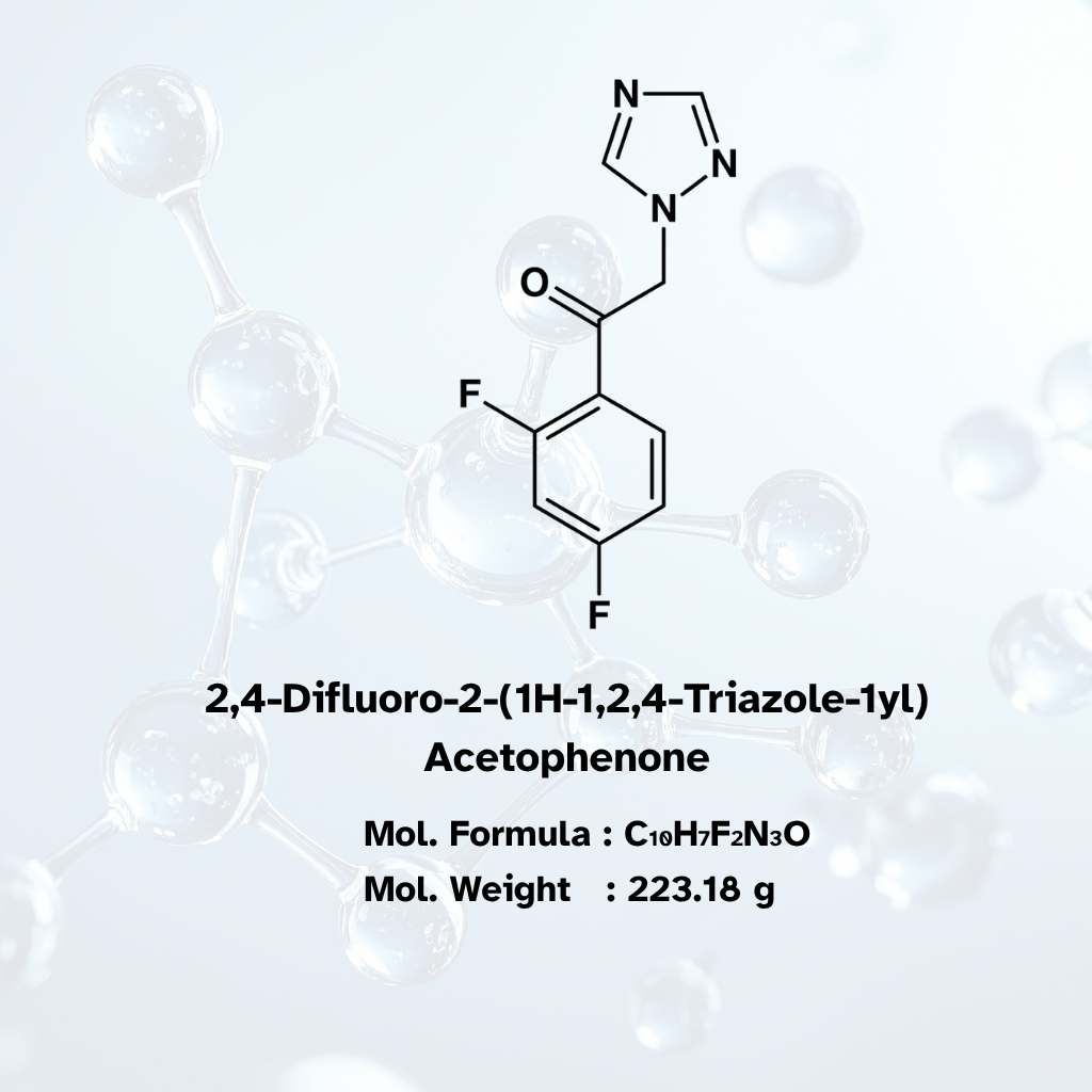 2,4-Difluoro-2-(1H-1,2,4-Triazole-1yl) Acetophenone