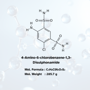 4-Amino-6-chlorobenzene-1,3-Disulphonamide