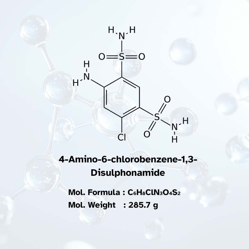 4-Amino-6-chlorobenzene-1,3-Disulphonamide
