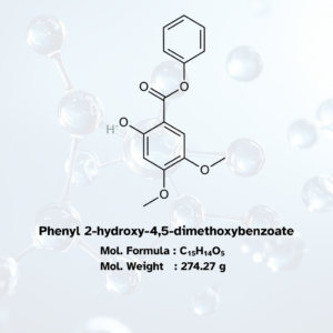 Phenyl 2-hydroxy-4,5-dimethoxybenzoate